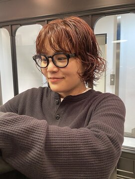 シータ(sheta) ショートウルフパーマ【表参道/青山】