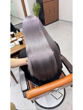 アネラ(Anela) スーパーロング＋ホワイトシルバー【平本】