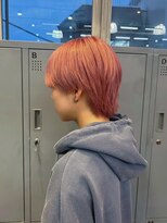 ゲーム 下北沢(GAME)&nbsp;センターパート/ミルクティベージュ/メンズカット