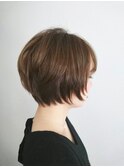 大人ショートボブ小顔30代40代50代
