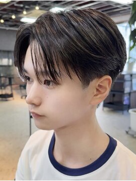 コンマバング　センターパート