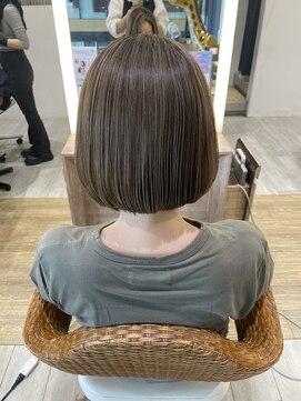 ニューヨークニューヨーク パピオス明石店(NYNY Mothers) ハイライトたっぷりショートボブ!