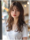 レイヤーがかわいいロング
