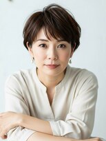 フープ 川越(hoop)&nbsp;川越/ショート/ボブ/ハイライト/白髪ぼかし/白髪染め