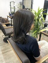 カフカヘア 吉祥寺店(kafka hair) 赤みを抑えるオリーブカラー