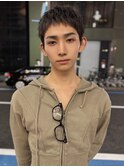 北野刈り上げセンターパート/波巻きツイストスパイラル/名駅