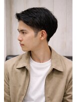 ヨシザワインク プレミアム 横浜 桜木町店(YOSHIZAWA Inc. PREMIUM) アップバングツーブロ刈り上げメンズ