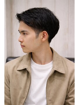 ヨシザワインク プレミアム 横浜 桜木町店(YOSHIZAWA Inc. PREMIUM) アップバングツーブロ刈り上げメンズ