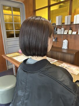 美容室エクストラアーツジャパン(X ARTS JAPAN) ぷつっとコンパクトボブ