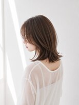カランエノエル(Calin et Noel)&nbsp;30代40代50代外ハネミディアムレイヤー髪質改善酸性ストレート