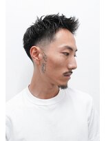 ルックグッドストア(LOOK GOOD STORE) スキンフェードアップバングジェットフェザーアップバーバー三宮
