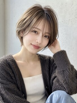 ノア 三宮店(NOA) 【NOA】透明感カラー韓国風小顔くびれショート顔まわりレイヤー