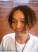 ルーズなパーマでおしゃれ感たっぷりのボブスタイル