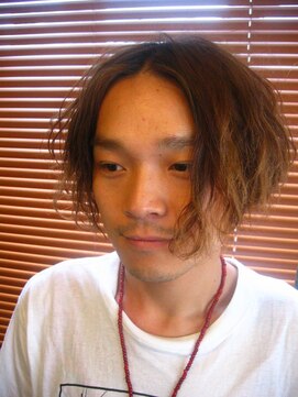 チョコチップ(CHOCOCHIP) ルーズなパーマでおしゃれ感たっぷりのボブスタイル