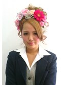 卒業式☆花冠盛り☆
