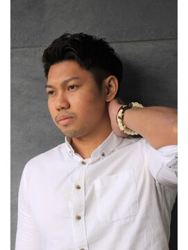 ノイセル(Noisyle) 爽やか◎ UPバング ツーブロック 無造作ショート