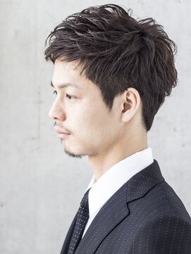 ディーオ 池袋西口店(Dio...) 【Dio...池袋】ビジネスヘア、サイドパートツーブロックショート