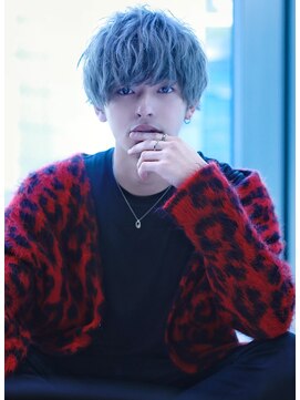 リップスヘアー 銀座(LIPPS hair) 【カラーで差をつける★】シルバーマッシュウルフ