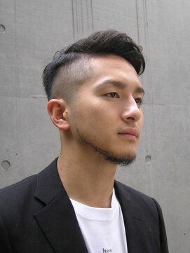 パウダー(powder) 渋め大人セクシー#スキンフェード#バーバースタイル