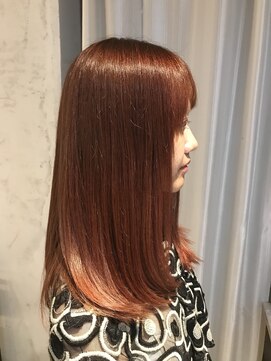 アドール(ADOR) ブリーチなし 韓国オレンジピンク