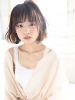 ネオリーブ クーロ(Neolive curro) ニュアンスボブパーマでくせ毛を生かして☆