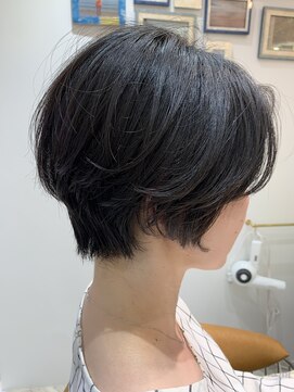 シー バイ ロンド 新宿(Sea by Lond) 【佐藤健太郎】大人かわいいダークグレージュ小顔ショートボブ