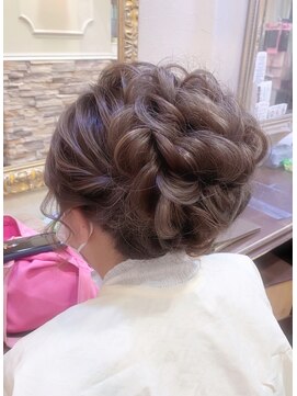 セットサロンエース(Set salon Ace) ゴージャス　アップヘア