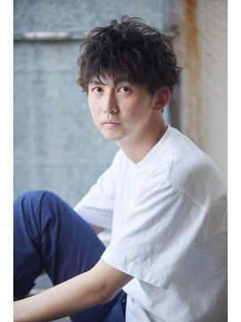 メンズサロンドットリアン(dot. lien) 【men’s salon dot. Tokyo】キレイめ無造作ゆるウェーブ