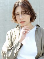 メイクス 表参道(MAKE'S omotesando)&nbsp;【堀口】ハニーベージュ/ショートボブ/前髪/イメチェン