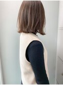 nude仲井【切りっぱなしボブ】【ラベンダーベージュ】