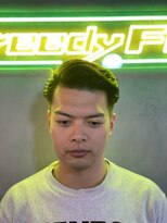 グリーディーフォックス 代々木(Greedy FOX)&nbsp;かき上げヘア/サイドパート/韓国マッシュ/フェードカット/代々木