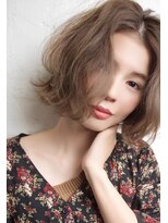 クレドガーデン 西新井店(CRED GARDEN)&nbsp;ふわふわボブ×エアリーミディ/ナチュラル/センターパート西新井