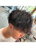 【メンズ】カット+ツイストスパイラルパーマ¥13550