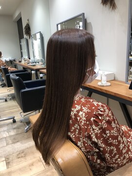 クローゼット 新宿(closet) イメチェンチェリーブラウン[髪質改善/ヘッドスパ白髪染め/新宿]