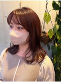 重すぎない大人かわいいセミロング【PAM.恵比寿】