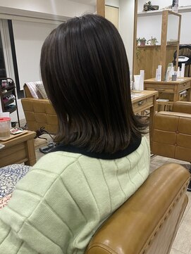 メアリー バイ メリー(marry by merry) 【立町メアリーバイメリー】☆外ハネボブ×アッシュベージュ☆