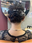☆結婚式お呼ばれヘアアレンジ/ゆるふわアレンジ☆