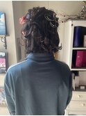 卒業式/アレンジ/ツインハーフアップ/ハーフアップ