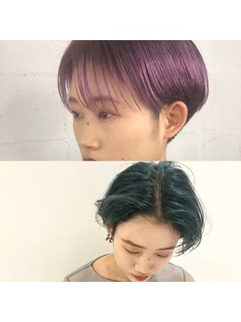 キジ(KIJI) ハイトーンショートスタイル