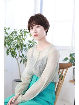 ヘアーアンドメイク エクリ 不動前店(Hair&Make equri) カジュアルマッシュショート