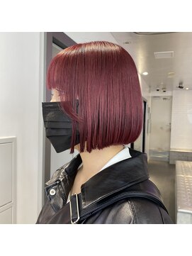 ゲーム 原宿店(GAME) チェリーレッド /顔周り/オージュア/髪質改善/前髪/韓国