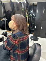 ルネ 北千住(Renee)&nbsp;韓国ヘア_ミルクティーブラウン_ダブルカラー