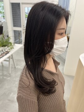 オンド(onde) 大人♪ダークアッシュグレーなカラー