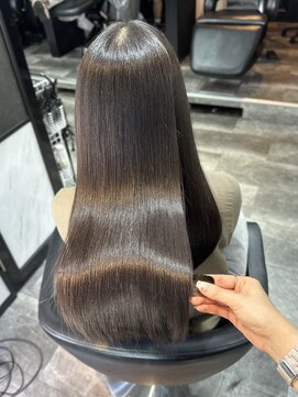 ピリオド 蒲田(Period.) 髪質改善/オリーブベージュ/ブリーチなしカラー/蒲田/近藤