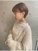 丸みヘア/アースカラー/デザインカラー/二子玉川