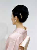 ジラ ヘアアンドメイク(girra HAIR&MAKE) 訪問着ヘアセット