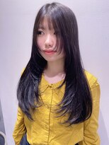小顔顔まわりレイヤーカット髪質改善トリートメント