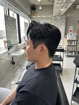 ラック(LUCK)&nbsp;ダークアッシュ/アッシュブラック/カルマパーマ/ベリーショート