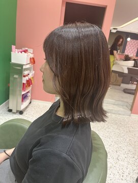 モア 岡崎(more) stylist大山【似合わせくびれカット】お顔周りレイヤーデザイン