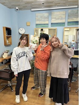 アン ブリーチ(UN BLEACH)の写真/大型店が苦手な方も◎女性スタイリストが多いから、初めてのサロンでも安心してご来店いただけます♪